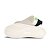 Mens leisure shoes Cariuma OCA Low Black Canvas White Polka Dots Sneaker