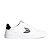 Mens leisure shoes Cariuma SALVAS White Leather Black Logo Sneaker