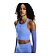 Womens running tank top On Performance Crop