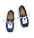 Womens leisure shoes Cariuma OCA Hairy Suede Bright Navy