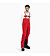 Mens trousers Swix Surmount Shell Bib Pants M