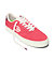 Womens leisure shoes Cariuma NAIOCA Watermelon Suede Ivory Logo Ruby Wine Sneaker