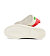Womens leisure shoes Cariuma OCA Low Watermelon Canvas White Polka Dots Sneaker