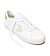 Womens leisure shoes Cariuma SALVAS White Leather Shifting Sand Logo Sneaker 