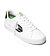 Mens leisure shoes Cariuma SALVAS White Leather Black Logo Sneaker