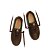 Mens leisure shoes Cariuma OCA Low Gum Downtown Brown Premium Leather Sneaker