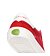 Womens leisure shoes Cariuma OCA 2.0 Nylon and Suede Scarlet Red