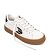 Womens leisure shoes Cariuma SALVAS Leather Gum Warm White Black Logo